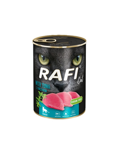 RAFI Cat adult 400 g bezzbożowa puszka dla dorosłych kotów