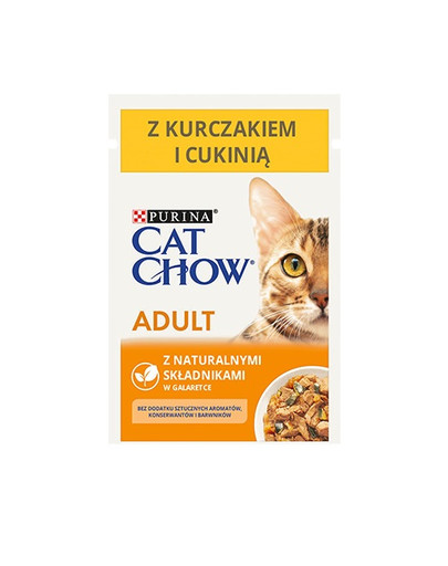 CAT CHOW Adult saszetka 85 g dla dorosłych kotów