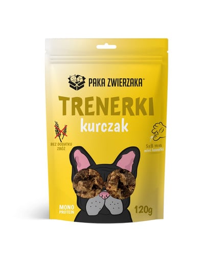 Trenerki z kurczakiem dla psa 120 g