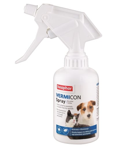 Vermicon Spray Przeciw Pasożytom Zewnętrznym Dla Psa i Kota 250 ml