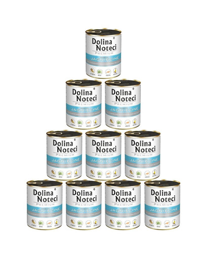 DOLINA NOTECI Premium Bogata W Jagnięcinę 10x800g