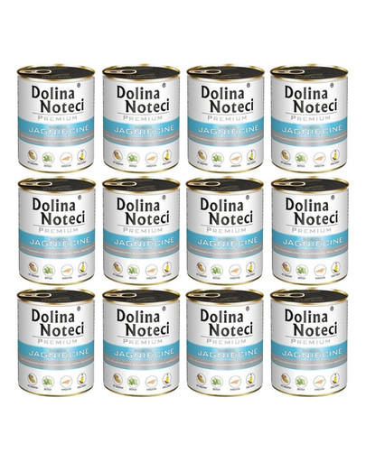 DOLINA NOTECI Premium Bogata W Jagnięcinę 12x800g