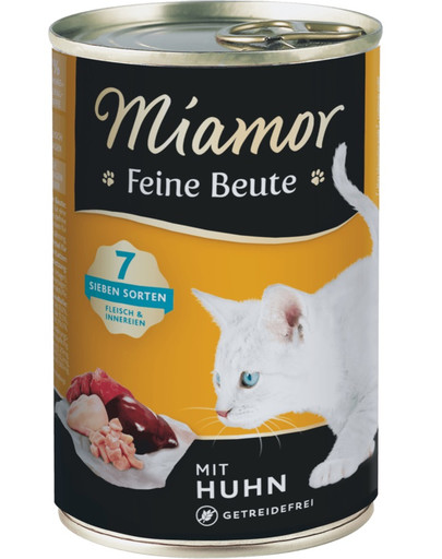 MIAMOR Feine Beute Chicken z kurczakiem 24x400g