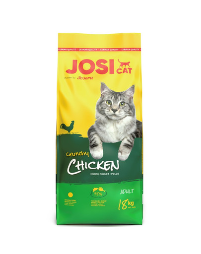 JosiCat Crunchy Chicken 18kg dla dorosłych kotów