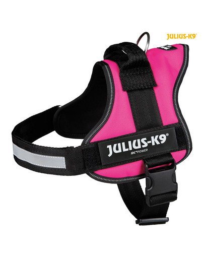 Uprząż Julius-K9 0/M–L fuksja