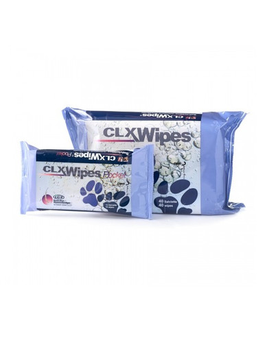 Clorexyderm Wipes 40 szt. chusteczki higieniczne dla psów i kotów
