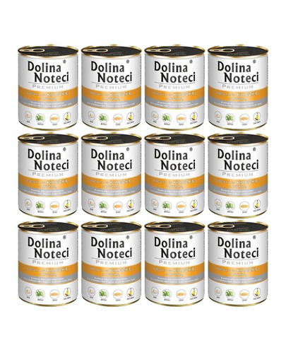 DOLINA NOTECI Premium Bogata W Kaczkę Z Dynią 12x800 g