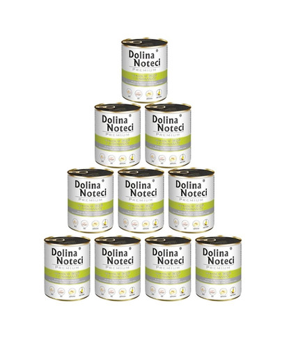 DOLINA NOTECI Premium Bogata W Gęś Z Ziemniakami 10x800g