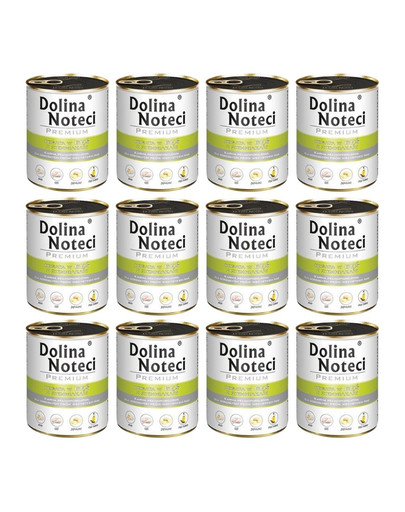 DOLINA NOTECI Premium Bogata W Gęś Z Ziemniakami 12x800g