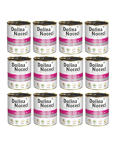 DOLINA NOTECI Premium Bogata W Indyka 12x800g