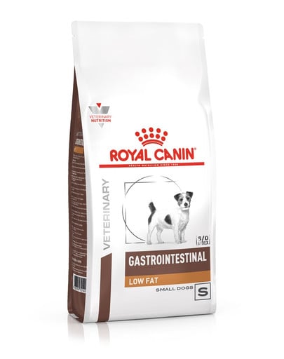 Veterinary Gastrointestinal Low Fat Small Dog 3,5kg dietetyczna karma dla psów ras małych