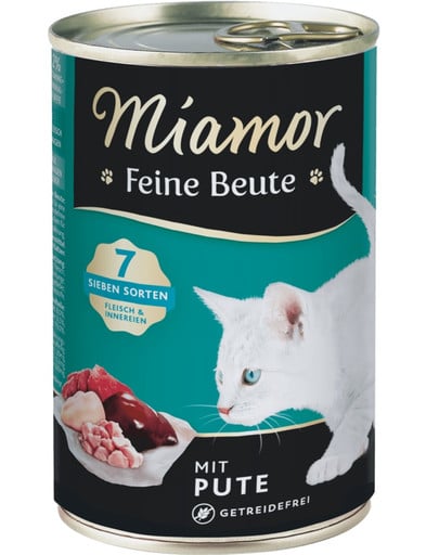 MIAMOR Feine Beute puszka 12x400g dla dorosłych kotów