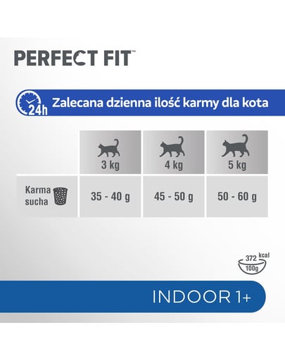 Indoor 1+ Bogata w kurczaka 7 kg sucha karma pełnoporcjowa dla dorosłych kotów