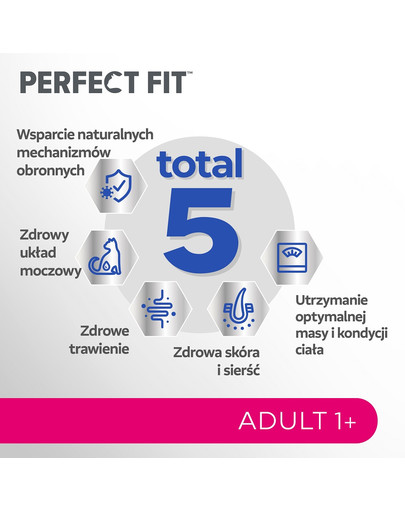 Adult 1+ Bogata w kurczaka 7 kg sucha karma pełnoporcjowa dla dorosłych kotów