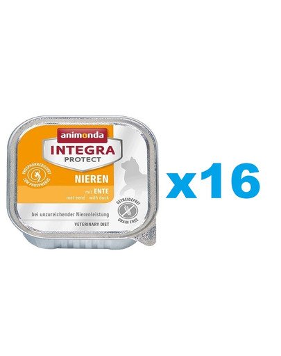 ANIMONDA Integra Niere Renal z kaczką 16x100 g