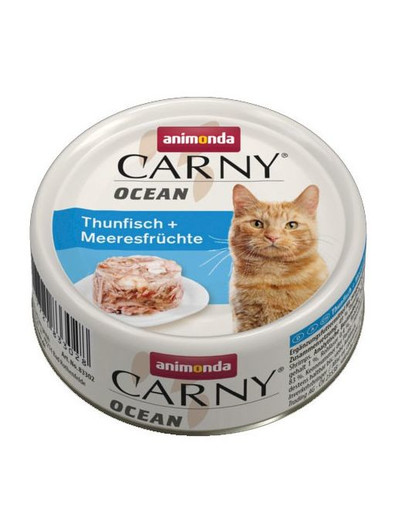 Carny ocean tuńczyk i owoce morza 0.08 kg