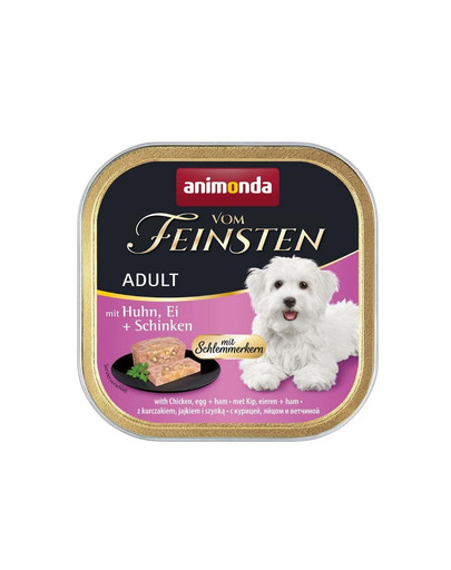 Vom Feinsten Pate kurczak, jaja i szynka 150g