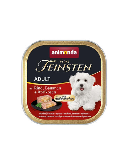 Vom Feinsten Pate wołowina, banan i morela 150g