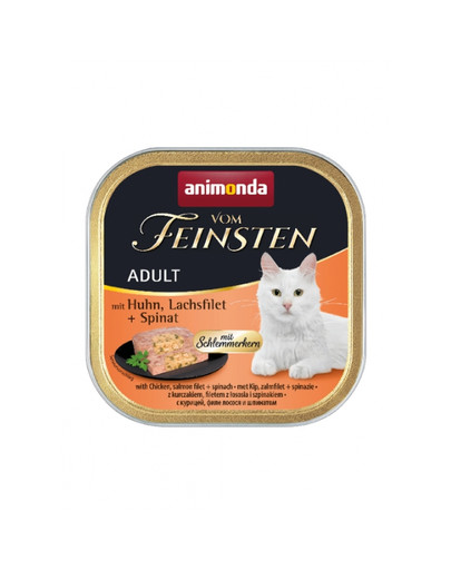 Vom Feinsten Pate kurczak, łosoś i szpinak 100g