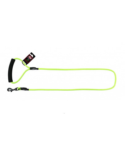 Smycz nylonowa z uchwytem sznur 120 cm / 0,8 cm jasna zielona
