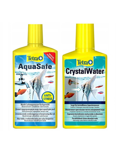 AquaSafe 500 ml + CrystalWater 250 ml GRATIS