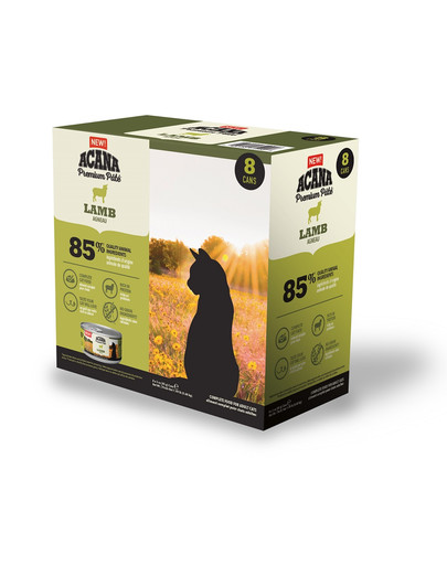 Premium Pate Lamb pasztet z jagnięciną dla kotów 8 x 85 g