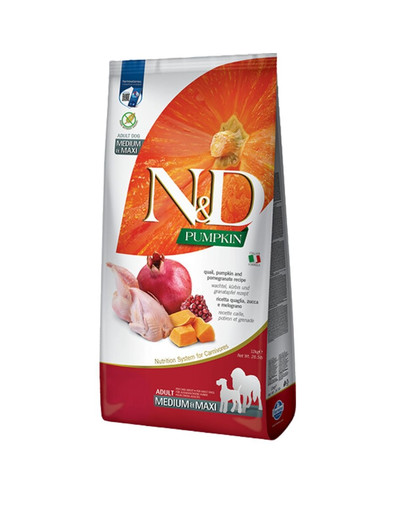 N&D Pumpkin Quail&Pomegranate Adult Medium&Maxi 100g