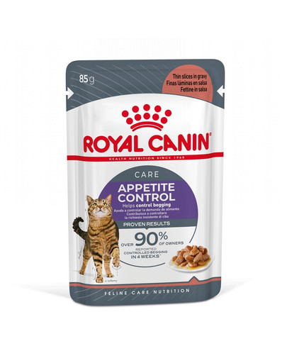 Appetite Control Gravy 12x85 g mokra karma dla dorosłych kotów z nadmiernym apetytem