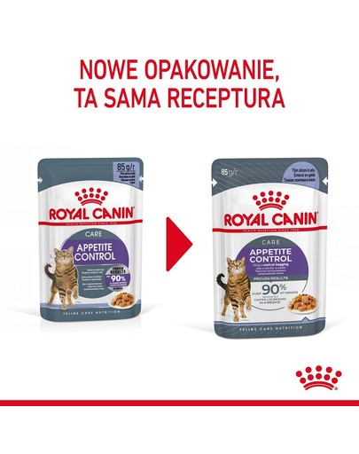 ROYAL CANIN Appetite Control Jelly 85 g mokra karma dla dorosłych kotów z nadmiernym apetytem