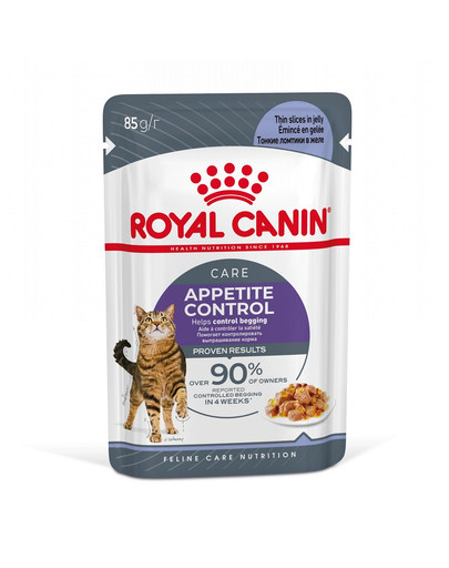 ROYAL CANIN Appetite Control Jelly 85 g mokra karma dla dorosłych kotów z nadmiernym apetytem