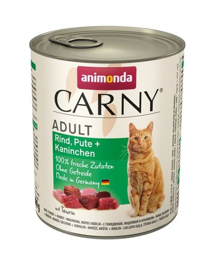 ANIMONDA Carny Adult puszka 800g mokra karma dla kota dorosłego