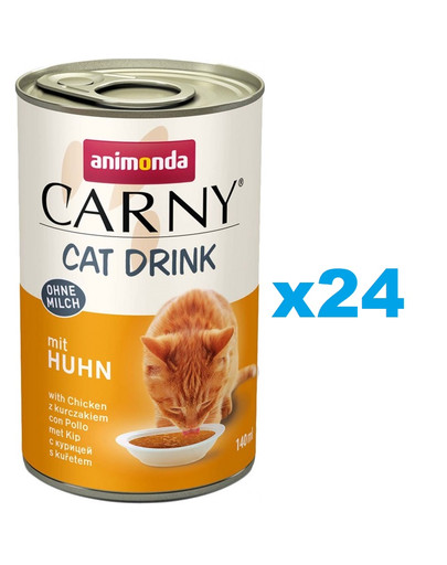 ANIMONDA Carny Cat Drink 24x140 ml napój dla kotów