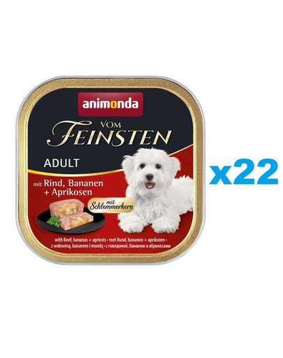 ANIMONDA Vom Feinsten Adult Gourmet Centre 22x150g pasztet dla dorosłych psów
