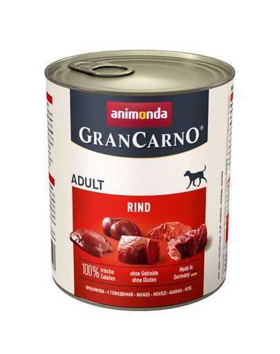 ANIMONDA GranCarno 800 g bezzbożowa puszka dla psa