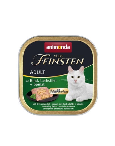 ANIMONDA Vom Feinsten Adult with Gourmet centre 100g pasztet dla kota dorosłego
