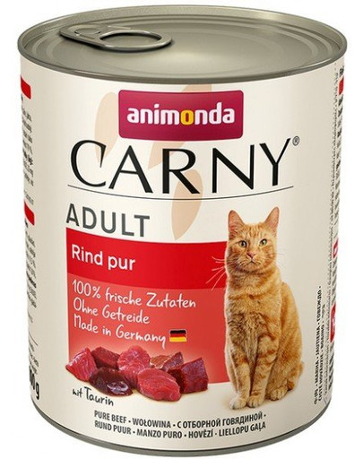 ANIMONDA Carny Adult puszka 800g mokra karma dla kota dorosłego