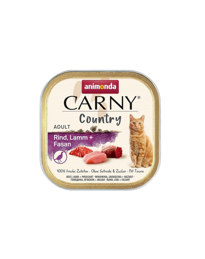 ANIMONDA Carny Country Adult tacka 100 g mokra karma dla dorosłych kotów