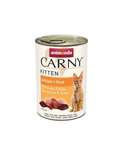 ANIMONDA Carny Kitten puszka 400 g mokra karma dla dla kociąt
