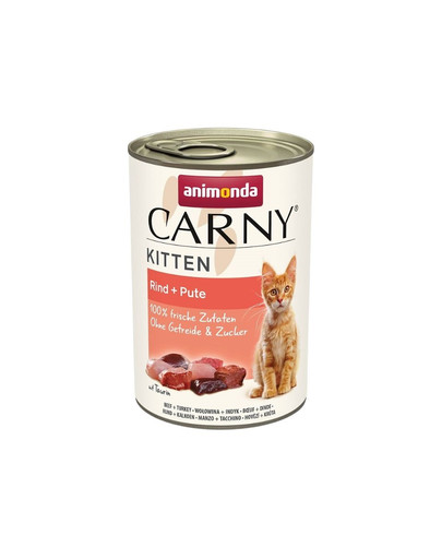 ANIMONDA Carny Kitten puszka 400 g mokra karma dla dla kociąt