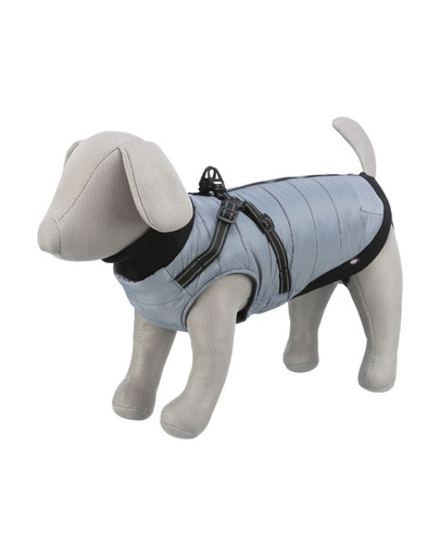 Pontis płaszczyk z szelkami S 36 cm szary