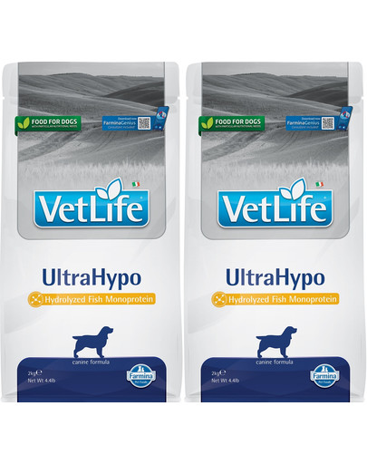 FARMINA Vet Life UltraHypo Dog karma dla psa z alergią 2 x 2 kg