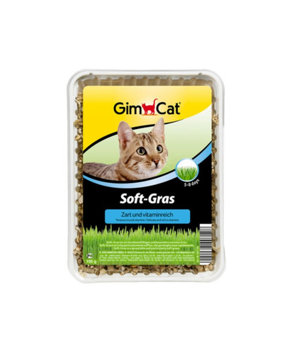 GIMCAT Soft Gras 100 g trawa o miękkich źdźbłach