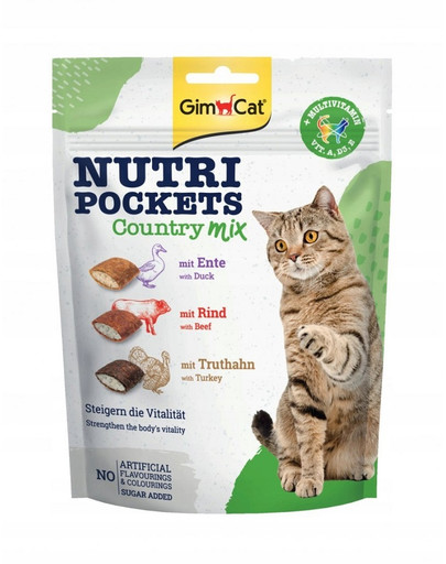 Nutri Pockets Country Mix 150 g mięsny przysmak dla kotów