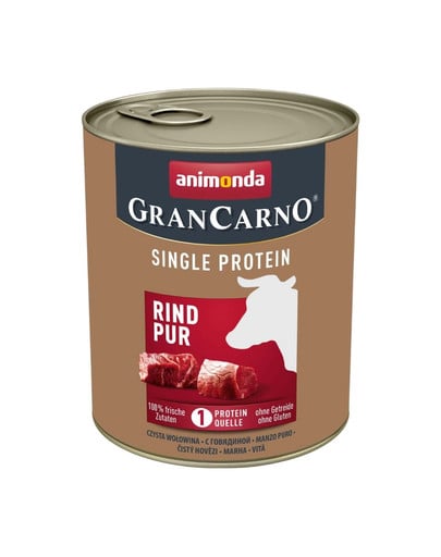 ANIMONDA GranCarno Single Protein Adult 800 g mokra karma dla dorosłych psów