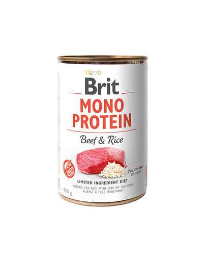 Mono Protein Beef & Rice 400 g monoproteinowa karma wołowina i ryż