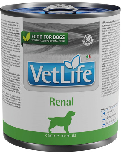 VET Life natural diet dog renal 300 g