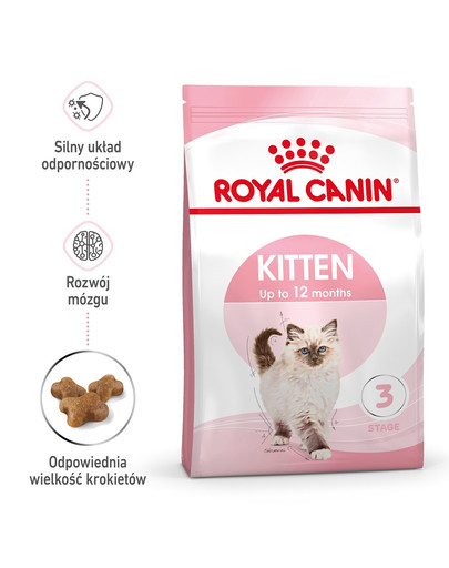ROYAL CANIN Kitten 2 kg + 400g GRATIS