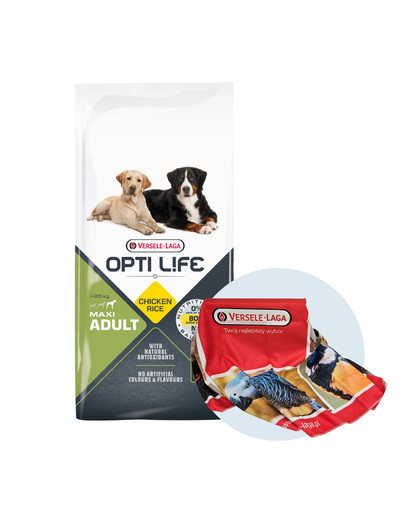 VERSELE-LAGA Opti Life Adult Maxi dla psów dużych i olbrzymich 12,5 kg + ręcznik GRATIS