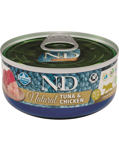 FARMINA N&D Cat Natural 70 g mokra karma dla kota