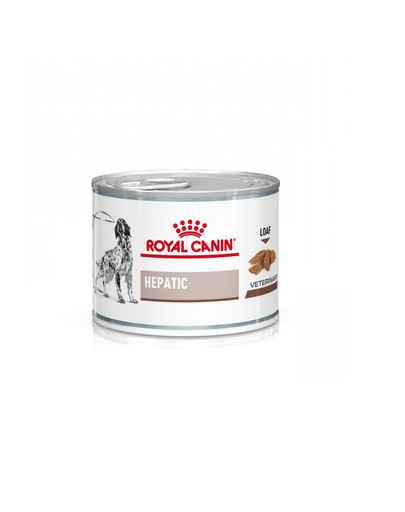 ROYAL CANIN Hepatic 12 x 200 g mokra karma mokra dla dorosłych psów ze schorzeniami wątroby
